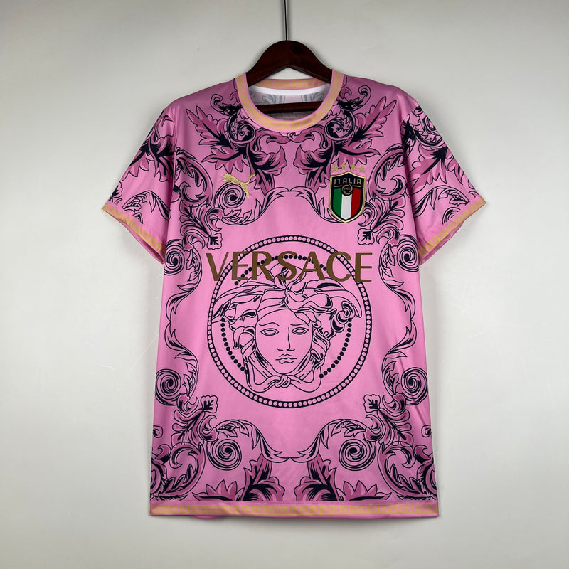 Italia x Versace equipación especial rosa