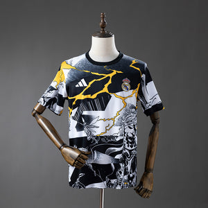 25-26 Real Madrid x Marvel equipación calentamiento