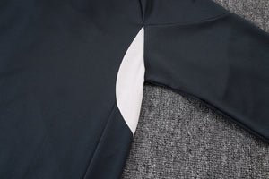 25-26 Real Madrid conjunto de chándal gris oscuro niño