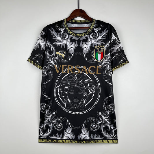 Italia x Versace equipación especial negra