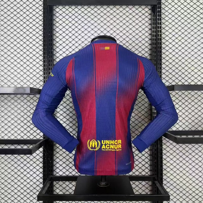25-26 Barça primera equipacion manga larga