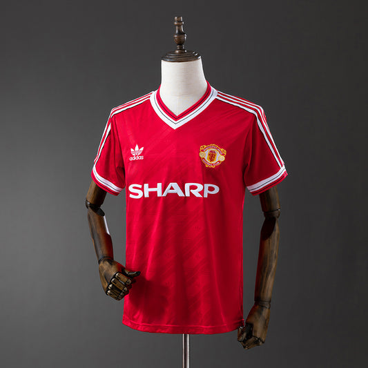 86-88 Manchester United primera equipación