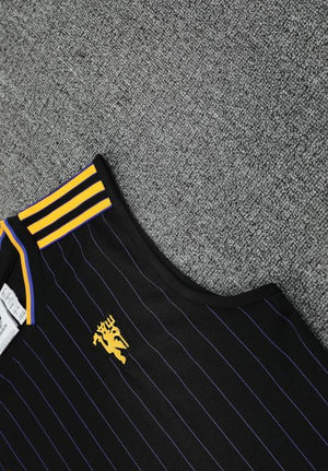 25-26 Manchester United Terrace Icons conjunto sin mangas Negro