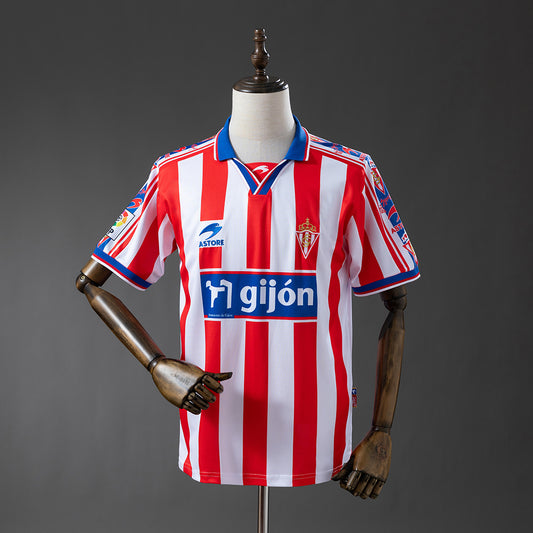 99-00 Sporting de Gijón primera equipación