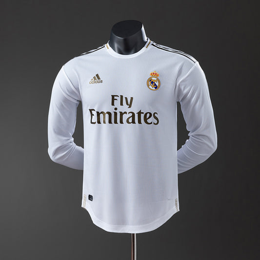 19-20 Real Madrid primera equipación manga larga