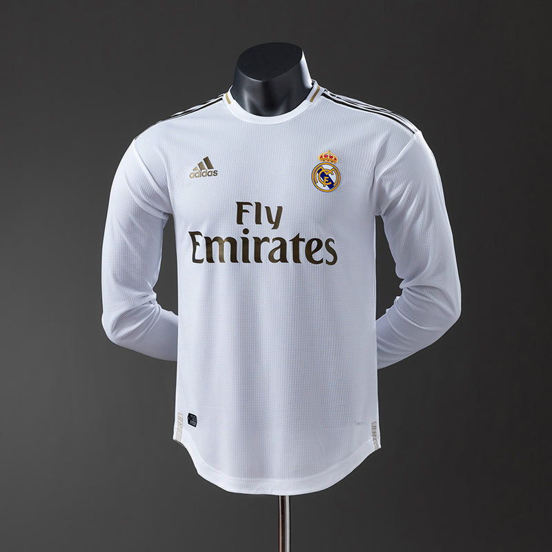 19-20 Real Madrid primera equipación manga larga