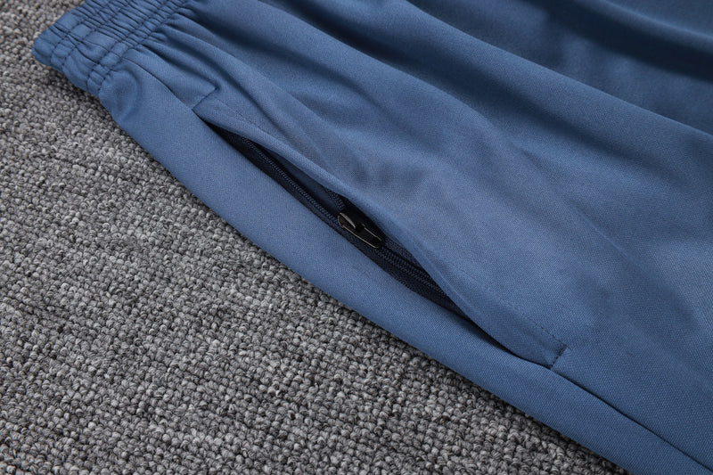 25-26 PSG conjunto de chándal Gris/Azul Niño