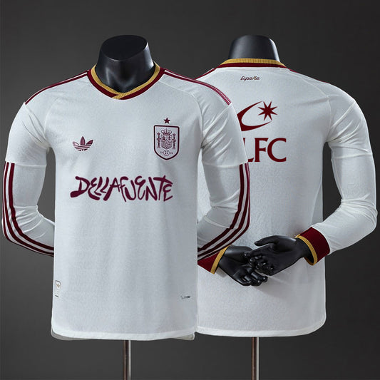 2026 España x DELLAFUENTE segunda equipación manga larga