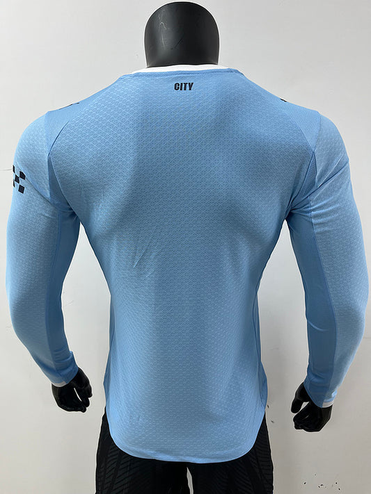 25-26 Manchester City primera equipacion manga larga