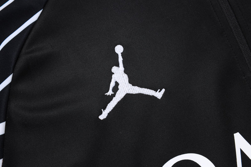 25-26 PSG conjunto de chándal niño Negro/Blanco