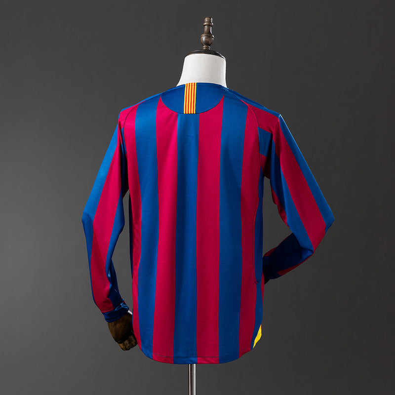 05-06 Barcelona primera equipación manga larga