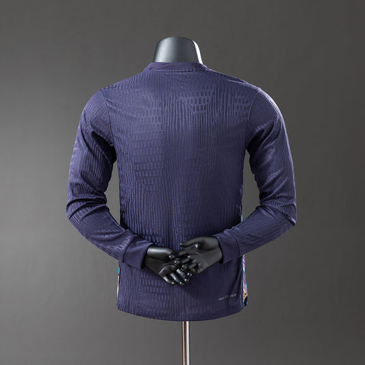 2024 Inglaterra segunda equipación manga larga