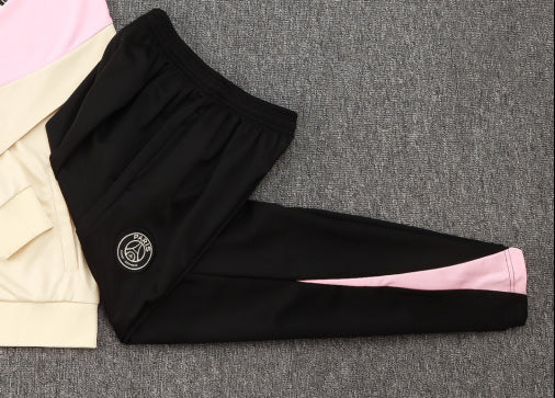 24-25 PSG conjunto de chándal beige niño