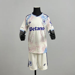 25-26 Aston Villa tercera equipación niño