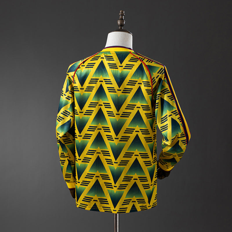 91-93 Arsenal segunda equipación manga larga