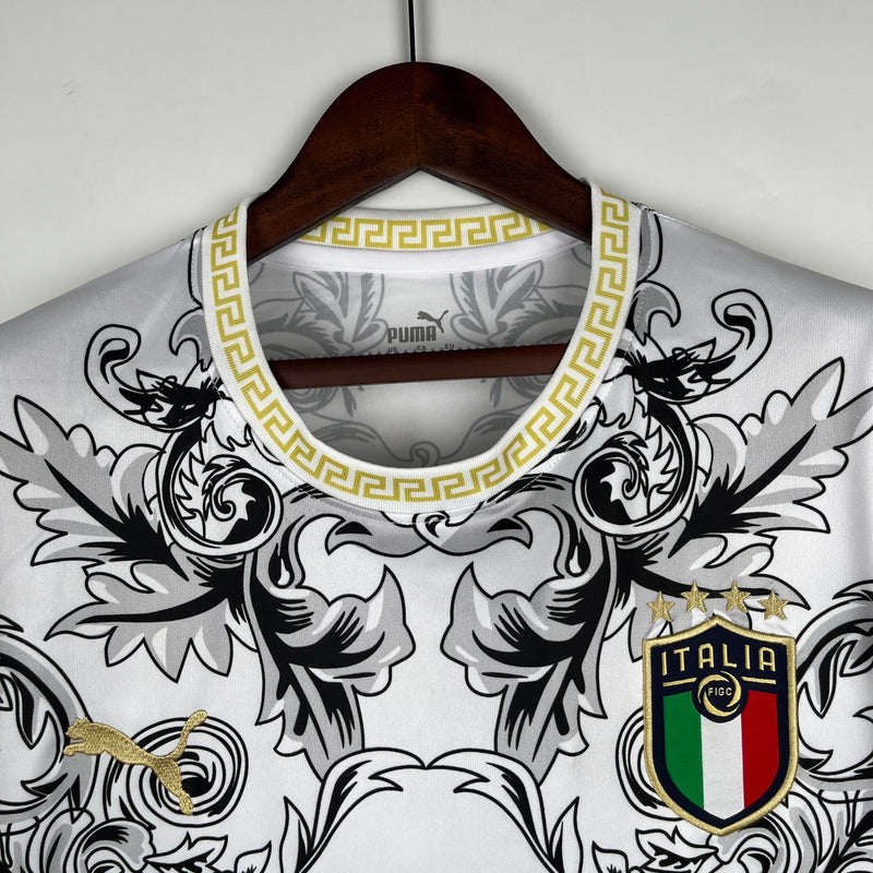 Italia x Versace equipación especial blanca