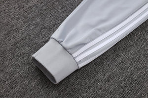 25-26 Real Madrid conjunto de chándal niño blanco/gris