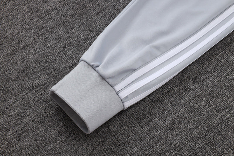 25-26 Real Madrid conjunto de chándal niño blanco/gris