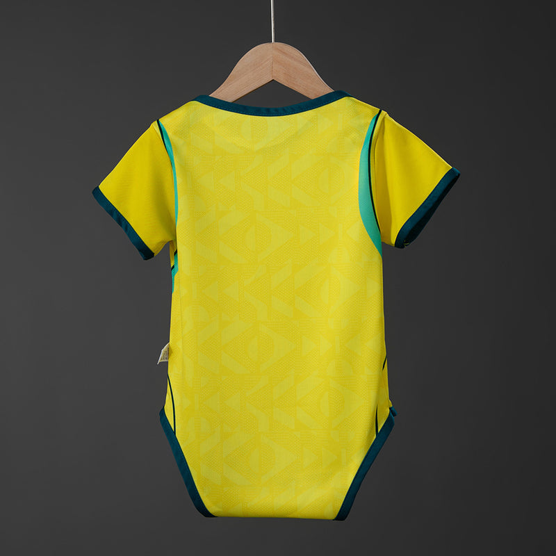 2026 Brasil primera equipación body para bebé