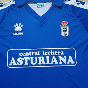 90-91 Real Oviedo primera equipacion