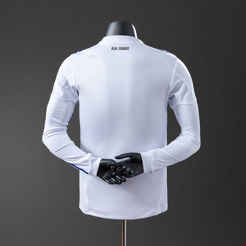 10-11 Real Madrid primera equipación manga larga