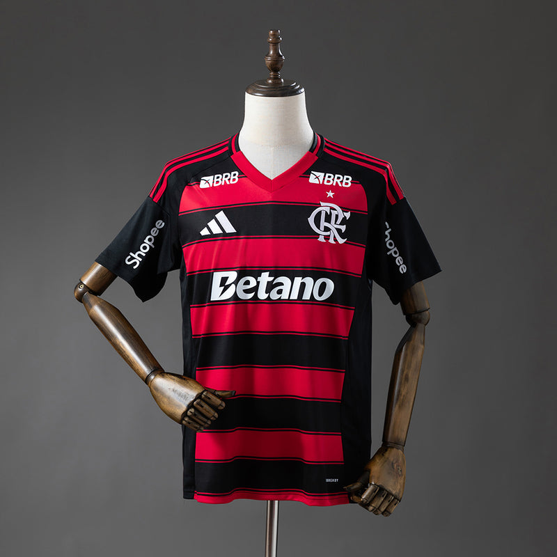 25-26 Flamengo primera equipación (Sponsors incluidos)