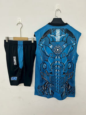 25-26 Napoli segundo conjunto de entrenamiento sin mangas