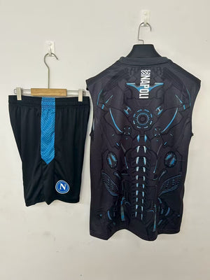 25-26 Napoli primer conjunto de entrenamiento sin mangas