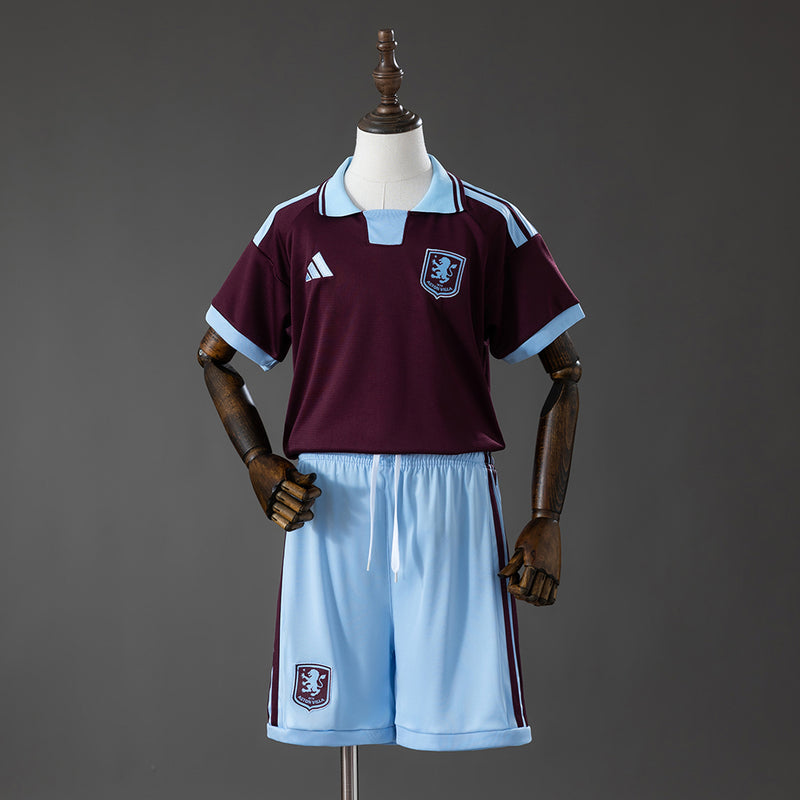 26-27 Aston Villa primera equipación niño