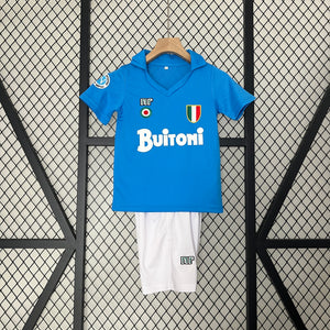 87-88 Napoli primera equipación niño