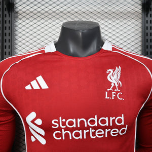 25-26 Liverpool primera equipacion manga larga