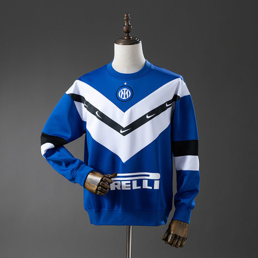 Inter de Milán sudadera sin capucha estilo vintage