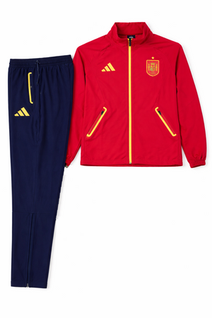 2026 España conjunto de cortavientos rojo