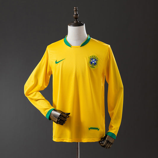 2006 Brasil primera equipación manga larga