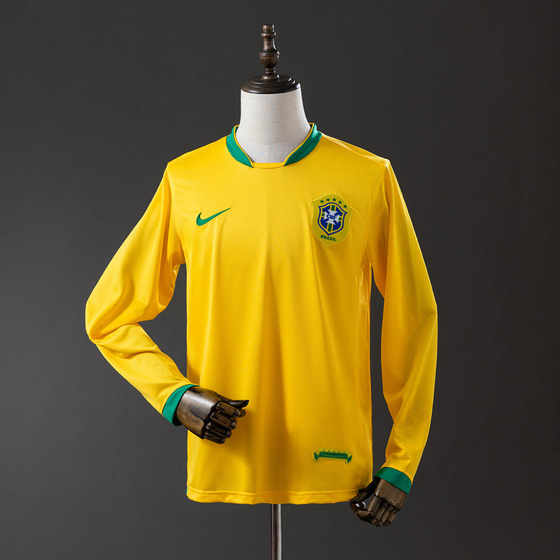 2006 Brasil primera equipación manga larga