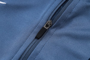 25-26 PSG conjunto de chándal Gris/Azul Niño