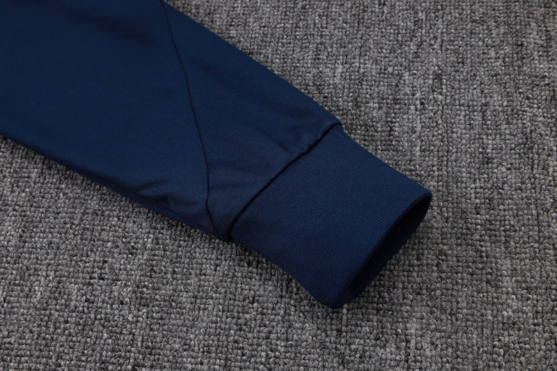 25-26 PSG conjunto de chándal Gris/Azul niño