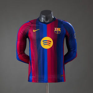 26-27 Barcelona primera equipación manga larga