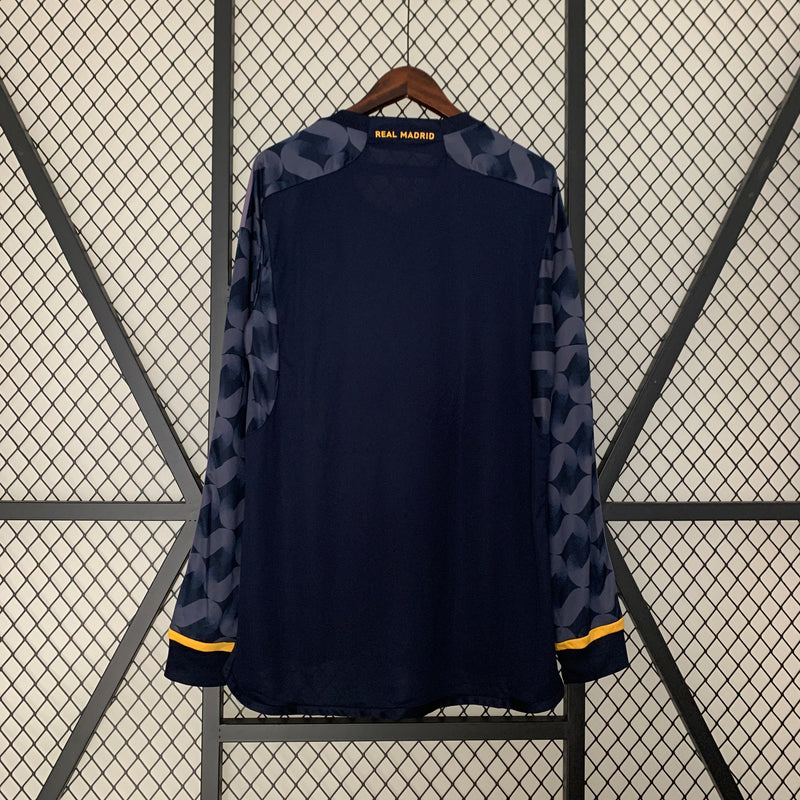 23-24 Real Madrid segunda equipación manga larga