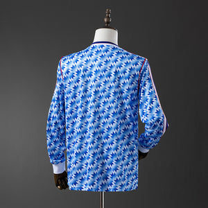 90-92 Manchester United segunda equipación manga larga