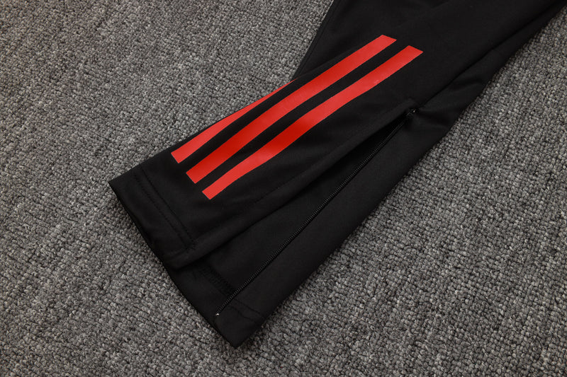 25-26 Liverpool conjunto de chándal Niño Rojo/negro