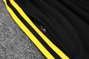 25-26 Real Madrid conjunto de chándal niño negro/amarillo