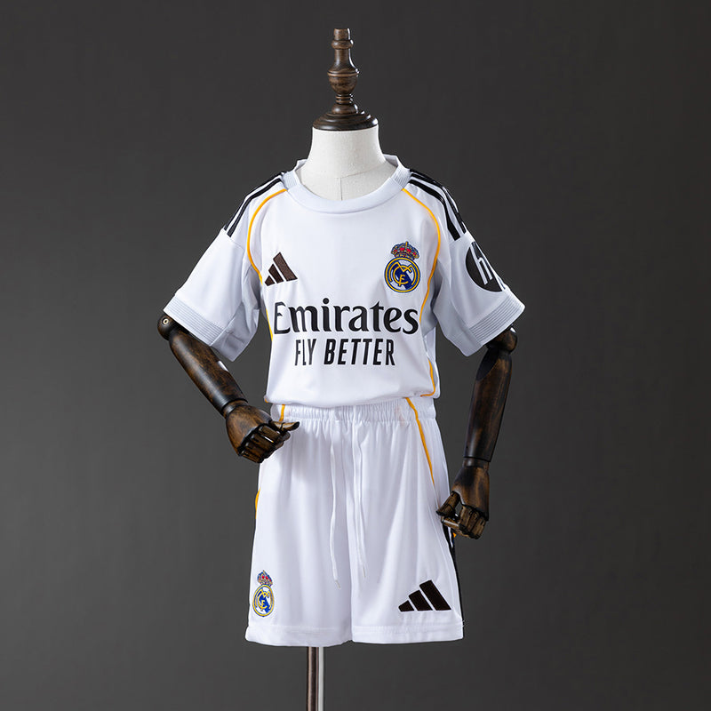 25-26 Real Madrid primera equipación niño