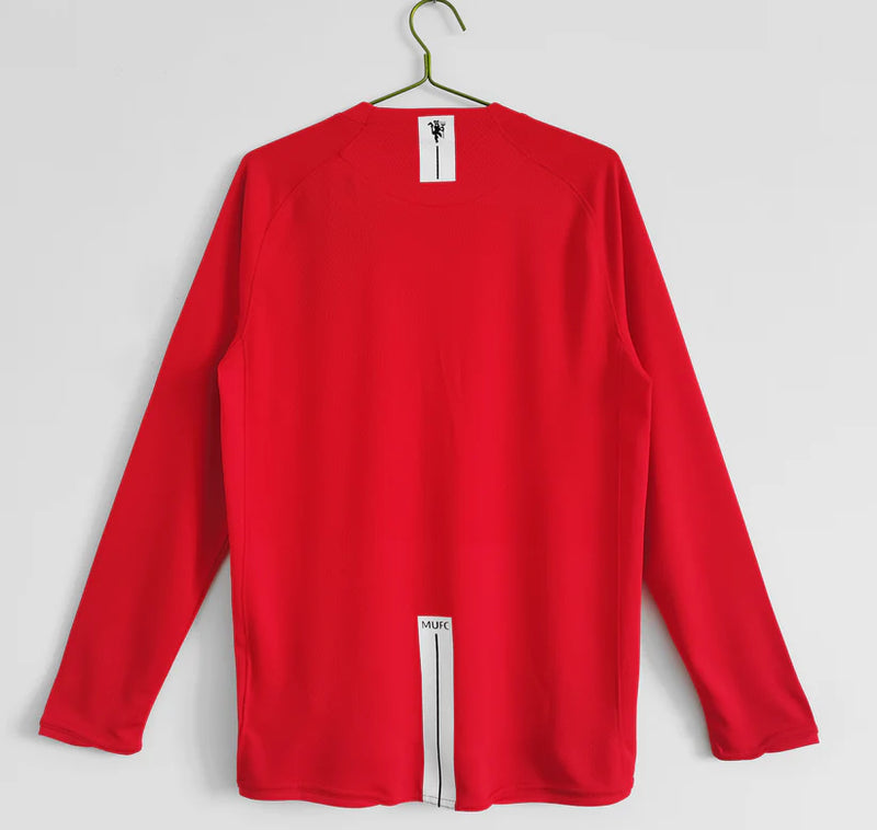 07-08 Manchester United primera equipación manga larga