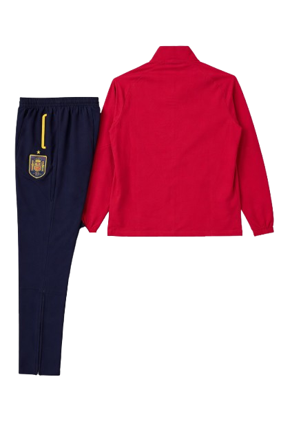 2026 España conjunto de cortavientos rojo